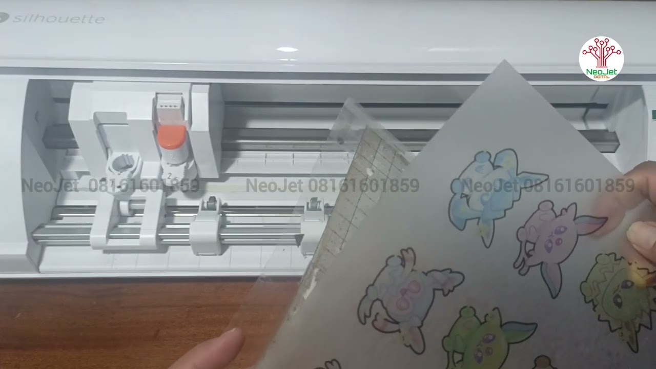 Tutorial Cutting Shrink Plastic dengan Silhouette Cameo 5 dan Kraft Blade 3mm 