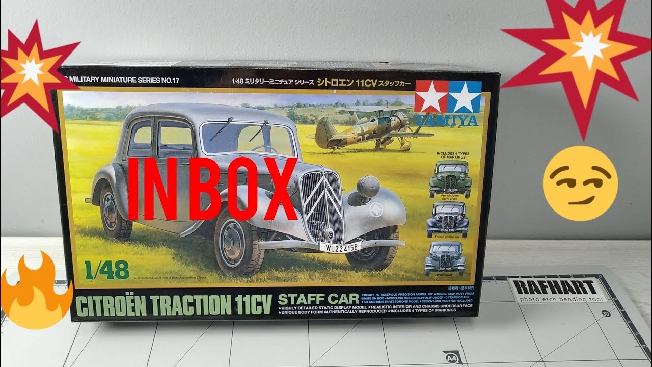 Citro&euml;n Traction 11CV  Tamiya 1:48 Inbox