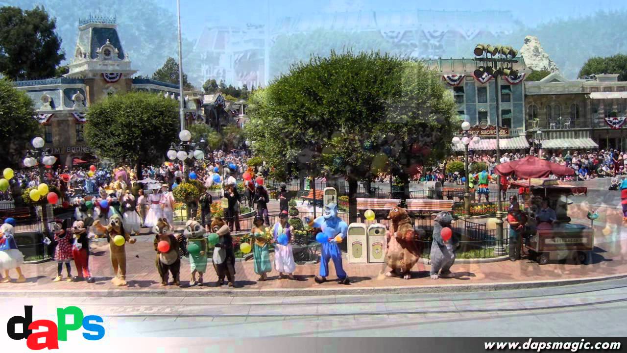Disneyland's 56th Anniversary/Birthday Celebration in Town Square July 17, 2011