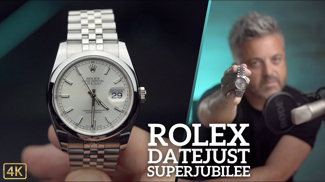 ROLEX: Datejust 36 with Superjubilee Bracelet! ⌚️