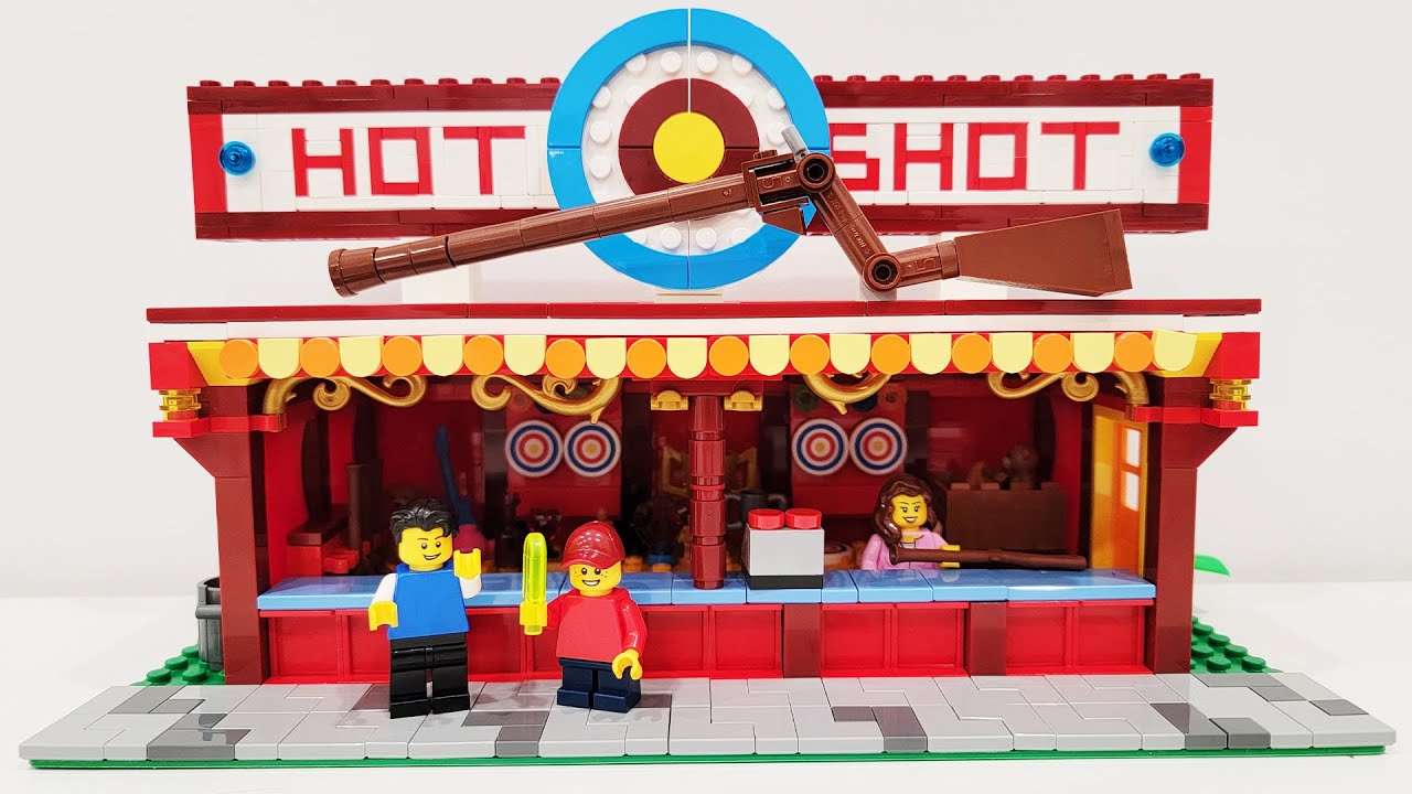 LEGO Hot Shot Carnival Game Review! Bricklink Exclusive AFOL Designer Set