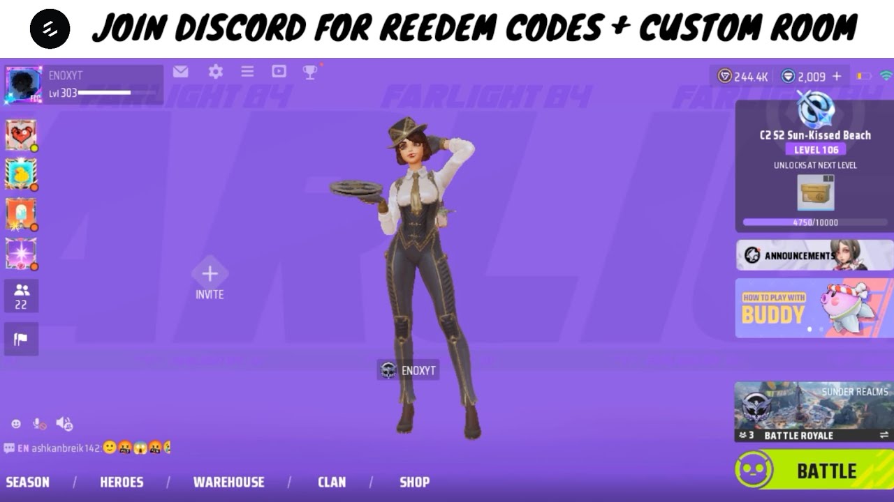 New Redeem Code For Farlight 84 Today | Farlight84 Free Redeem code 2024 #farlight84 #farlight84fcc