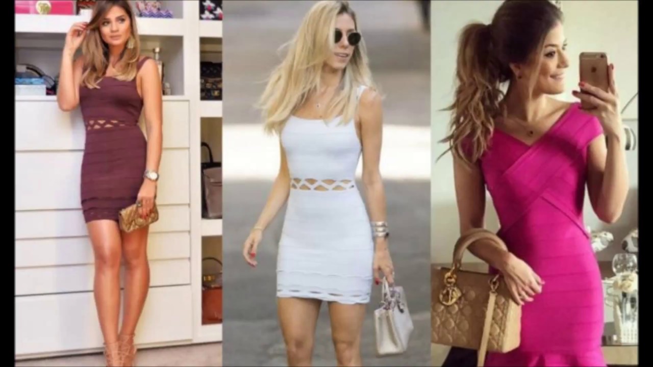 O que &eacute; o vestido bandagem? Looks poderosos e que est&atilde;o na Moda.