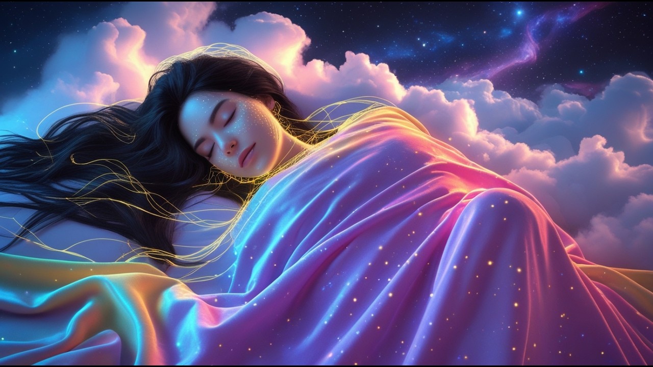 174Hz + 528Hz | Pain Relief & Deep Healing Sleep ~Healing Tunęs~ #deepsleepmusic