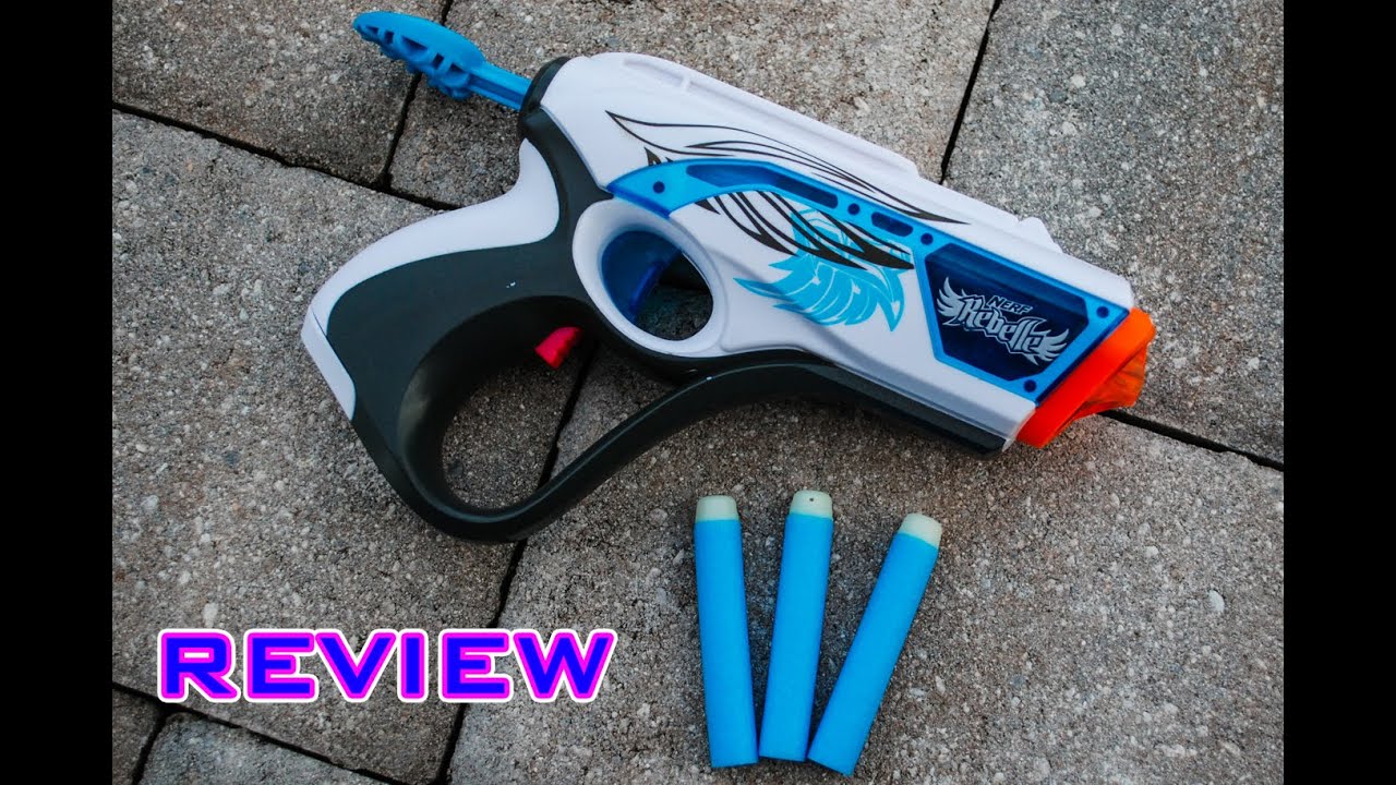 [REVIEW] Nerf Rebelle Lumanate Blaster Unboxing, Review, & Firing Test