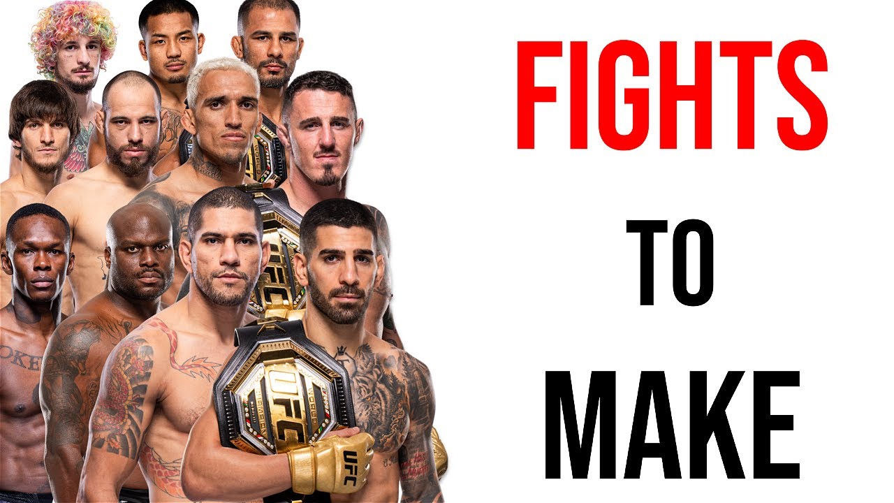 Matchmaking Every Top 10 Ranked Fighter In The UFC