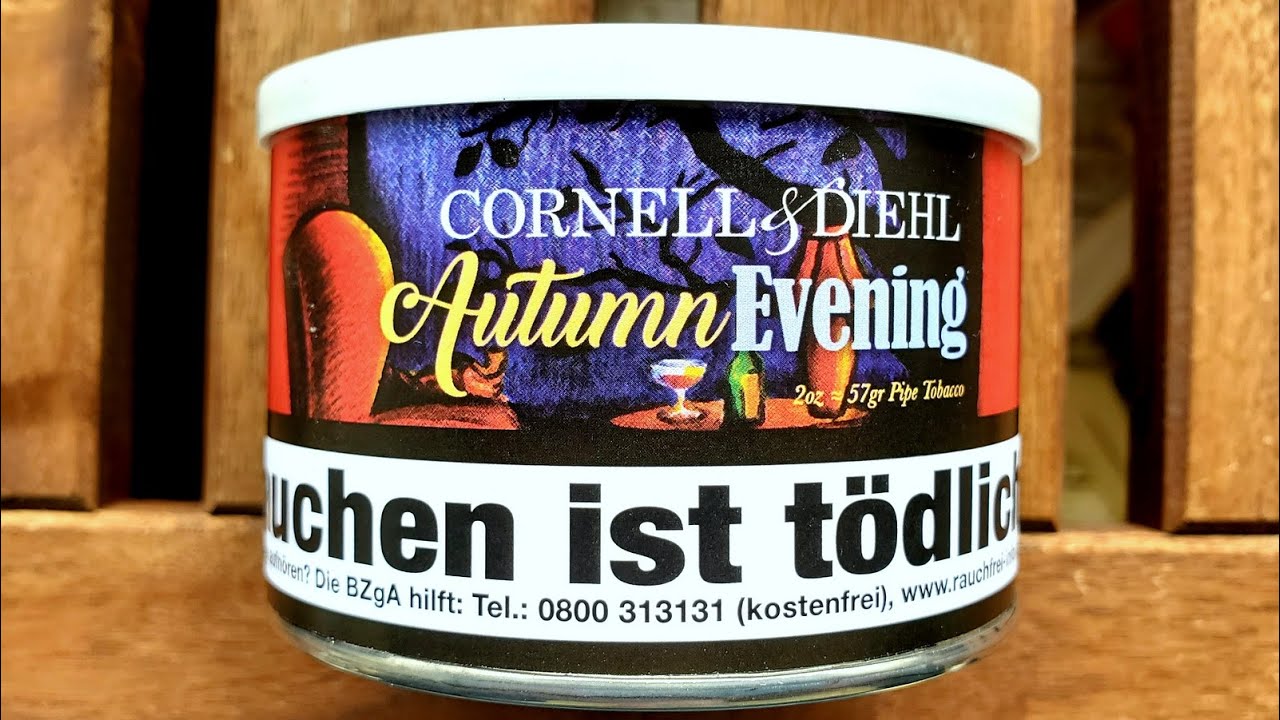 🇩🇪🇺🇸 Pfeife rauchen  |  Cornell & Diehl »Autumn Evening«  |  Pipe Tobacco  |  Pfeifentabak