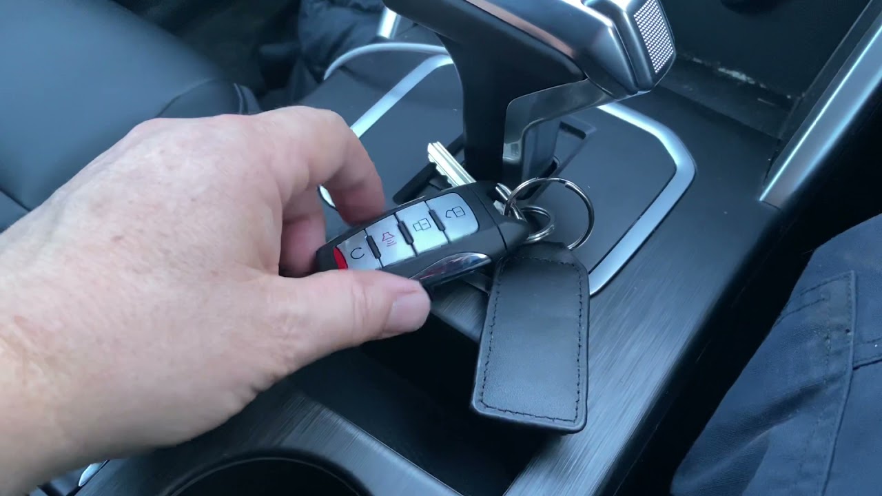 GWM Cannon Ute Spare Key Engine Start