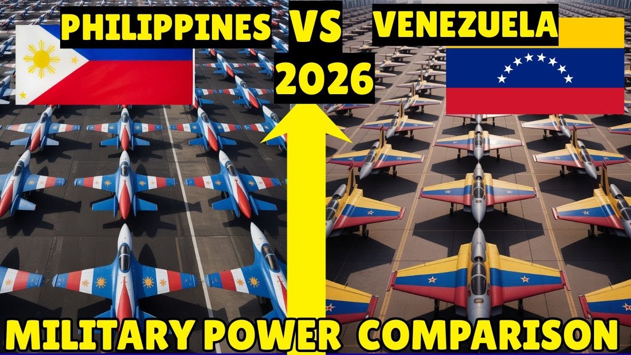 Philippines vs Venezuela Military Power 2026 latest: &ndash; Full Army Strength Comparison, Who is best?