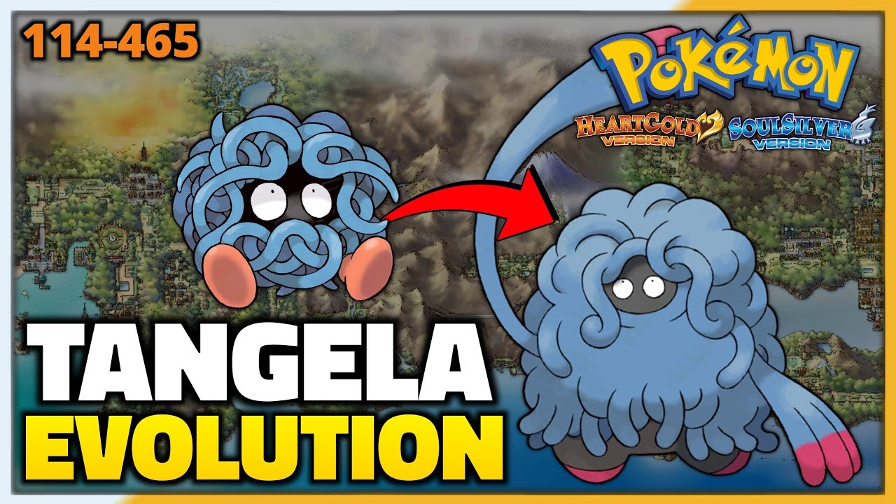 How to Evolve Tangela into Tangrowth in Pokemon HeartGold and SoulSilver