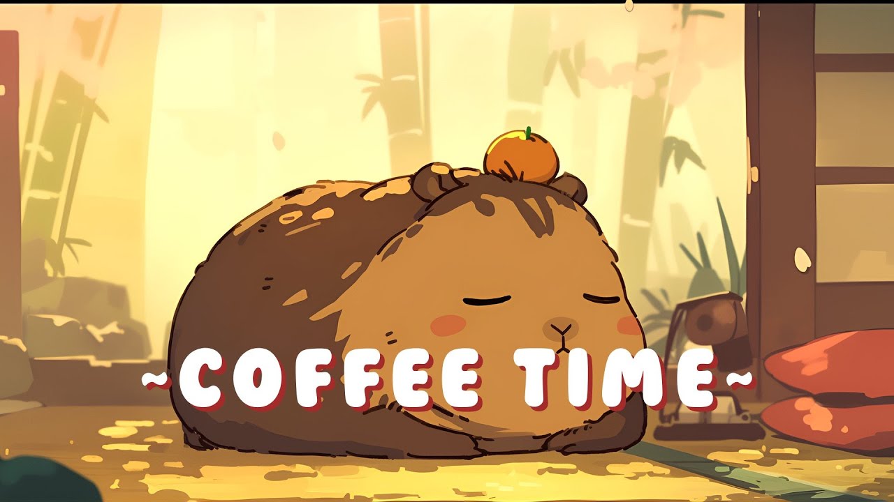 [Full Hour] Capybara Chill Radio | Relaxing Tunes Collection 🦫 🎧 ✨