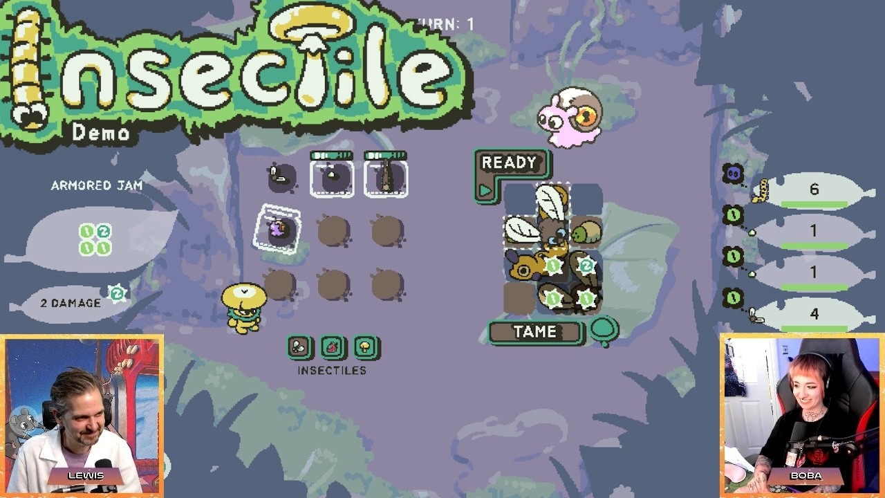insectile - Tiny Teams with Lewis!