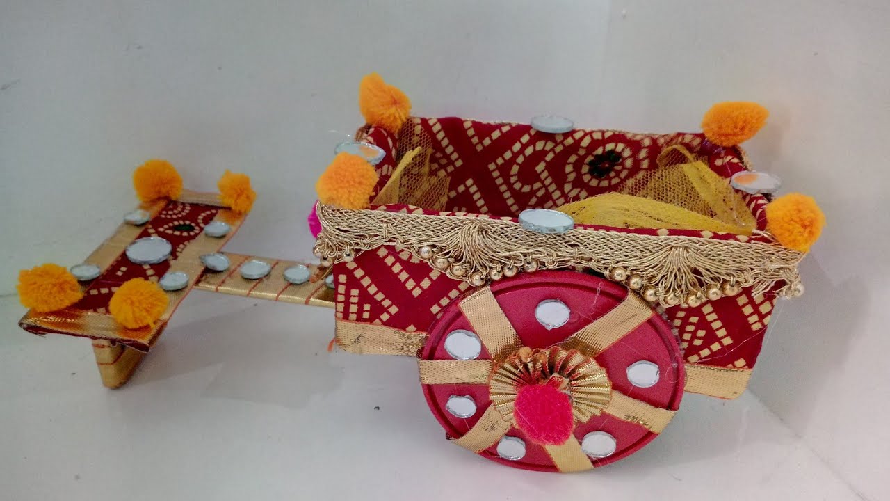 How To Make Cart For Dryfruits Packing | CraftLas