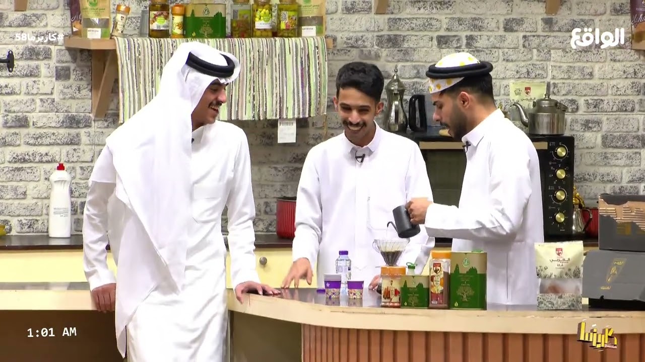 فعاليات المتسابقين في المطبخ | عبدالله الحربي , سالم محمد , محمد مسفر , سيف الاكلبي ,فايز #كاريزما58