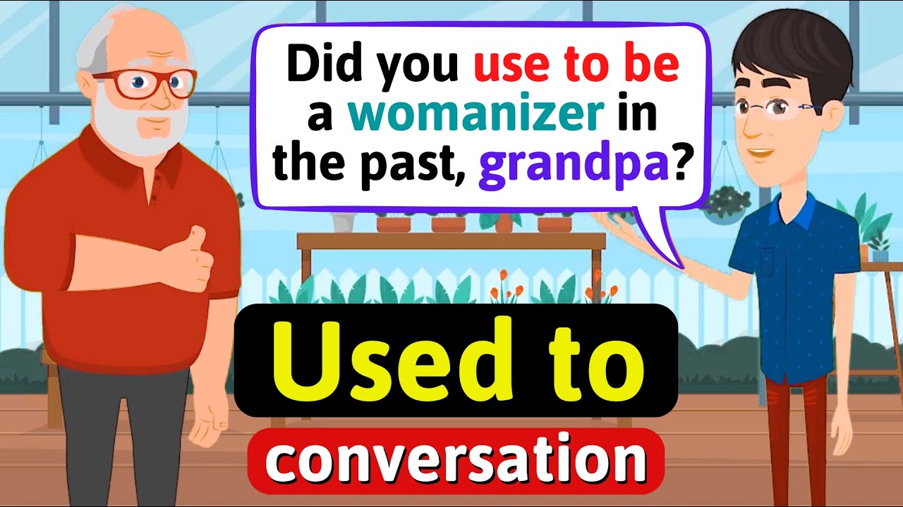 Used to / Didn't use to - English Conversation Practice - Improve Speaking Skills