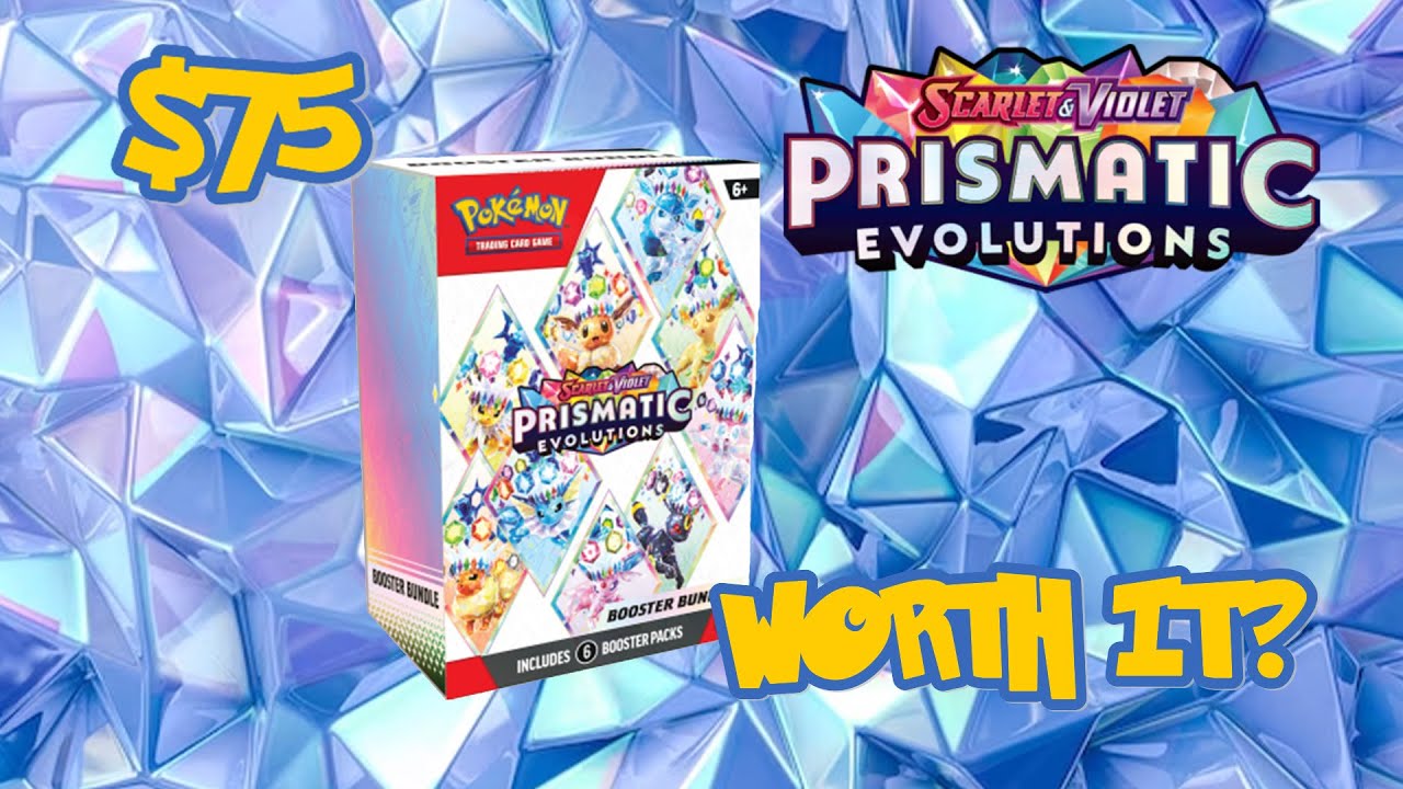 Opening *NEW* Pokemon Prismatic Evolutions Booster Bundle - Is It Worth It?!