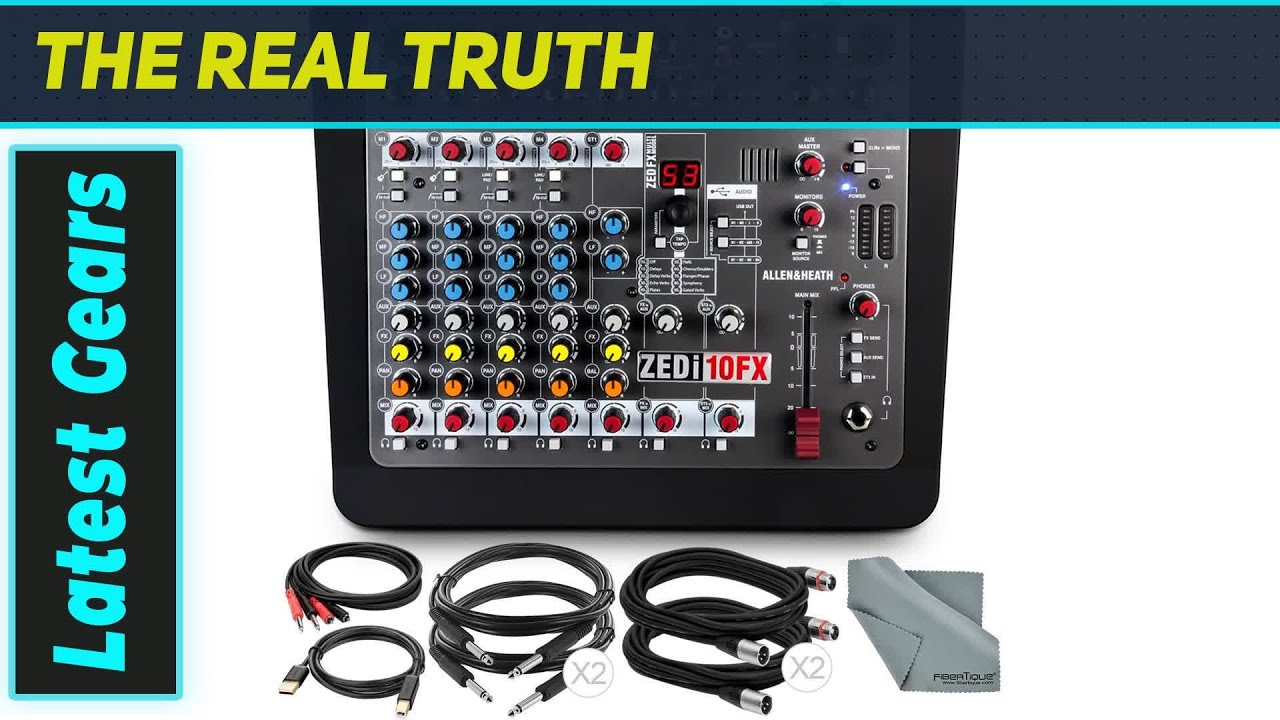 Allen & Heath ZEDi-10FX: Your Ultimate Hybrid Mixer & Interface