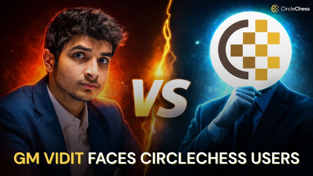GM Vidit takes on CircleChess users | Live challenge