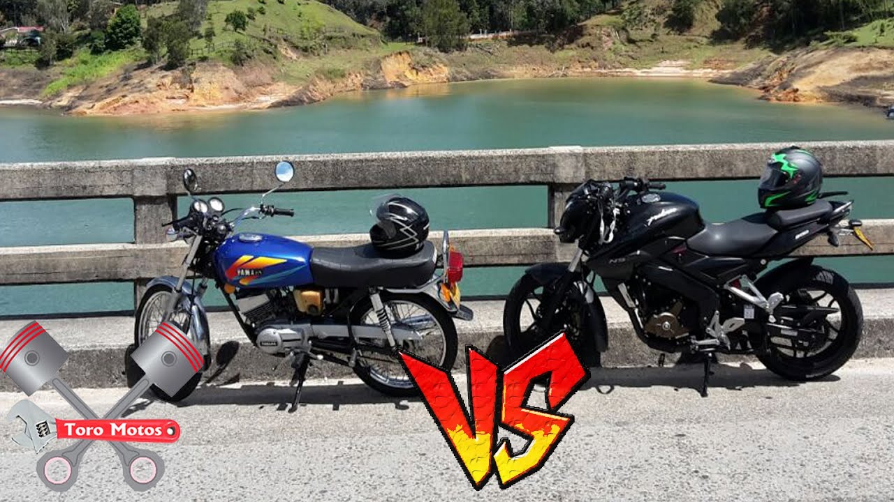 Yamaha RX Modificada En 135 VS Pulsar 200 NS | ToroMotos