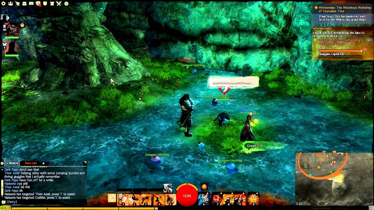Guild Wars 2 Singing Quaggan oooooOOoooooo song