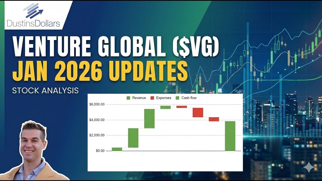 Venture Global ($VG) January 2026 updates | Dustin's Dollars stream Jan 11 2026