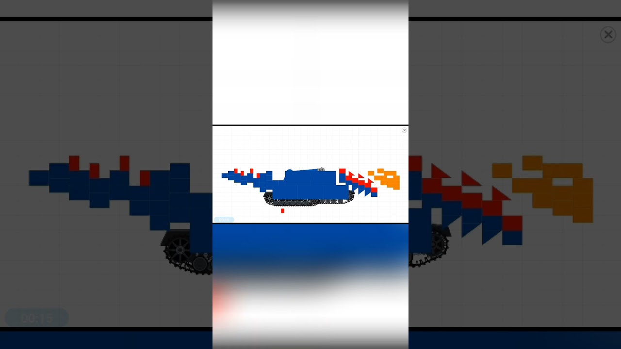 Create Blue Dragon on Labo Brick Tank Game #shorts #tank