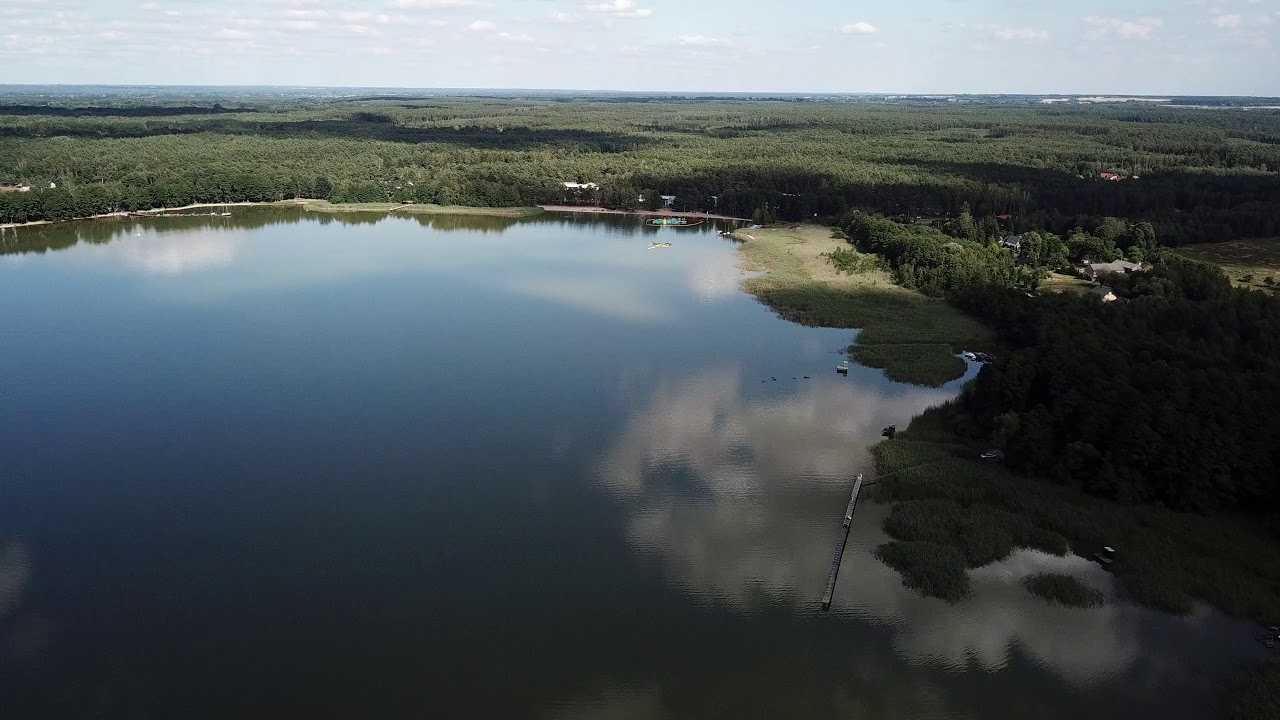 Jezioro  Zdworskie 4K Lake Zdworskie drone footage 2019