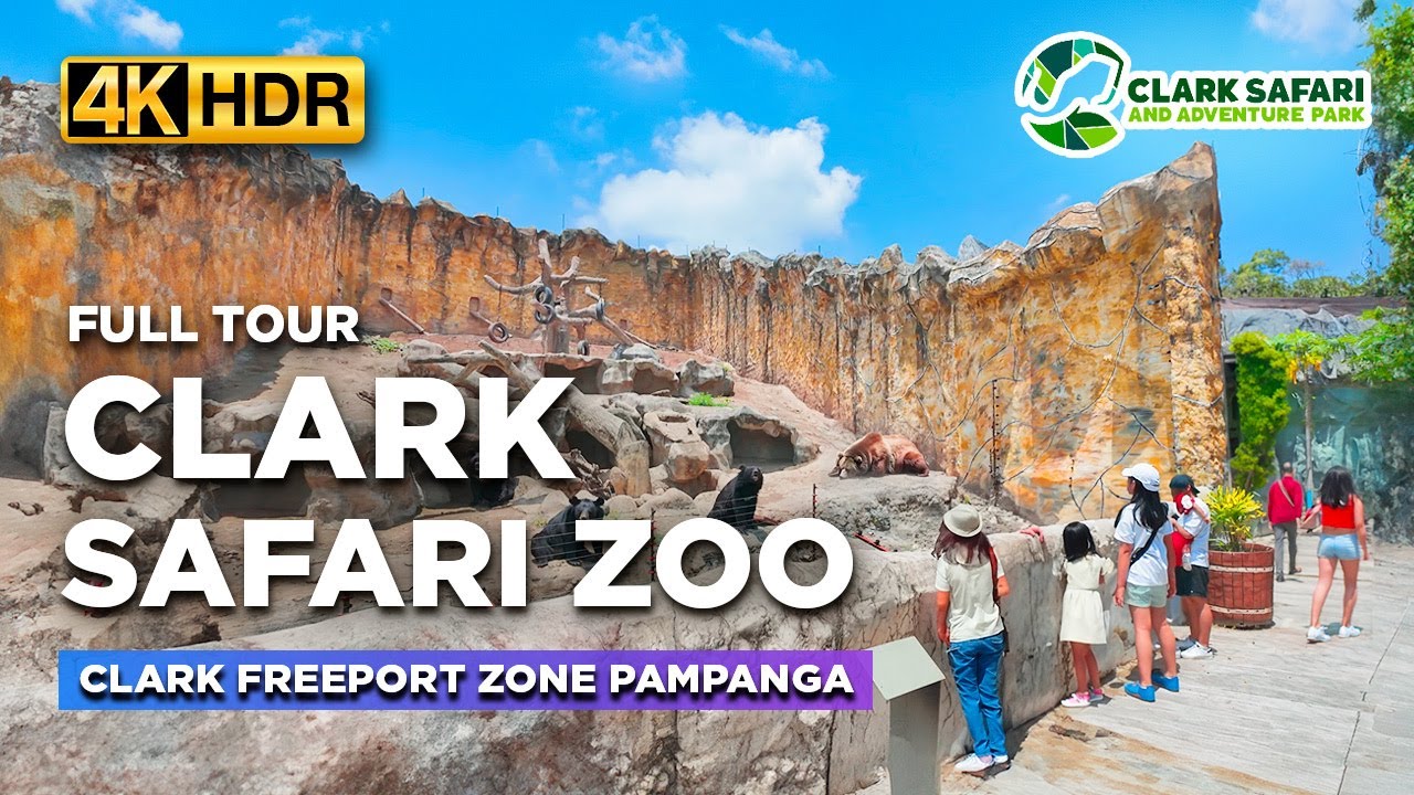 Full Tour of CLARK SAFARI and Adventure Park 2024 | TOP Attraction in Clark Pampanga【4K HDR】