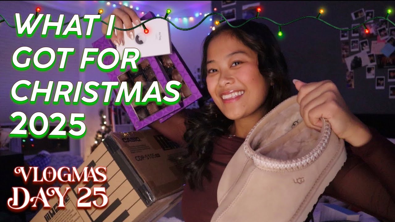 What I got for Christmas 2025! Vlogmas Day 25!