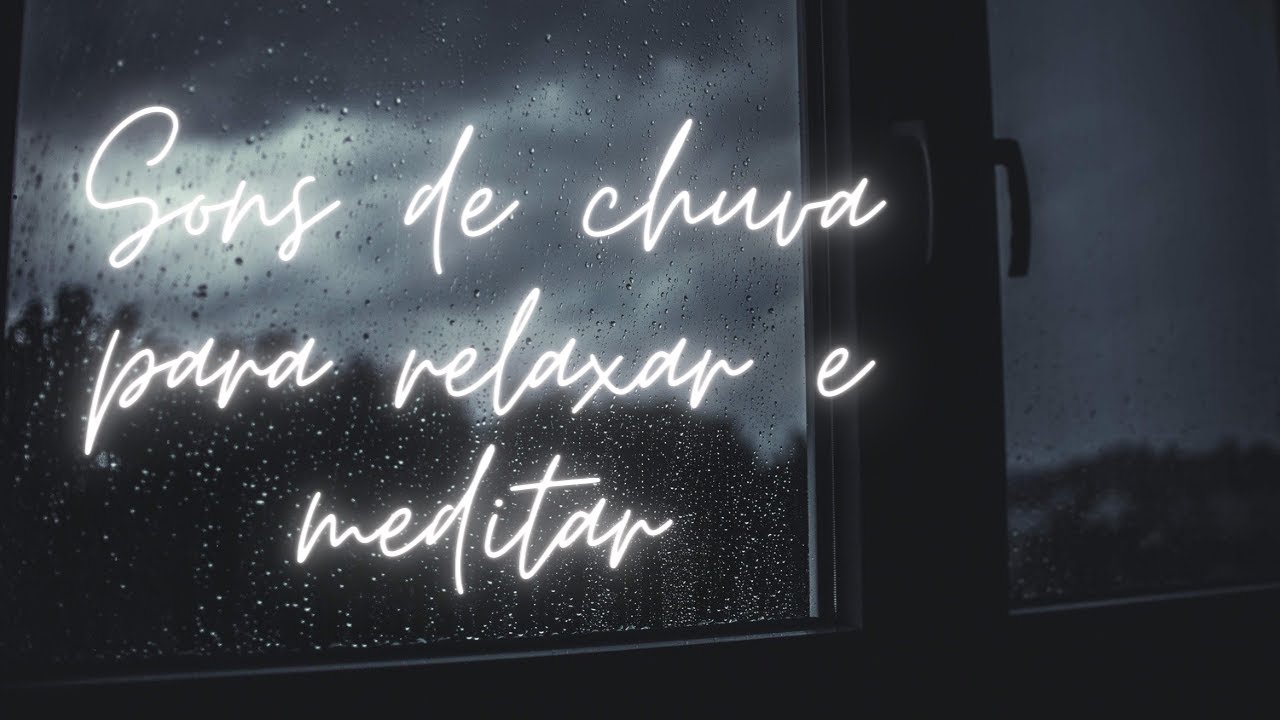 Rain noises to sleep and meditate - relaxation, meditation, mindfulness, peacefulness