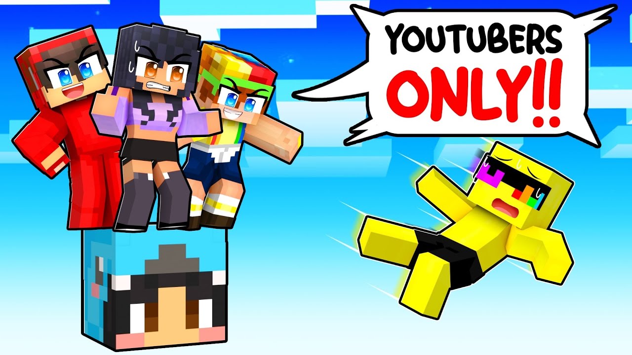 Stuck on ONE YOUTUBER ONLY Block In Minecraft!