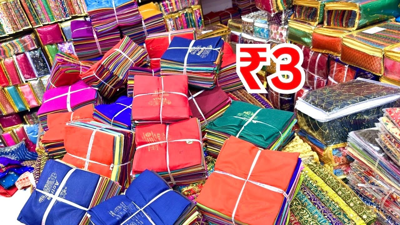 ₹3, ₹5, ₹8, ₹10 में कॉटन ब्लाउज मात्र, सबसे सस्ता ब्लाउज पेटीकोट, Bloue wholesale market in surat