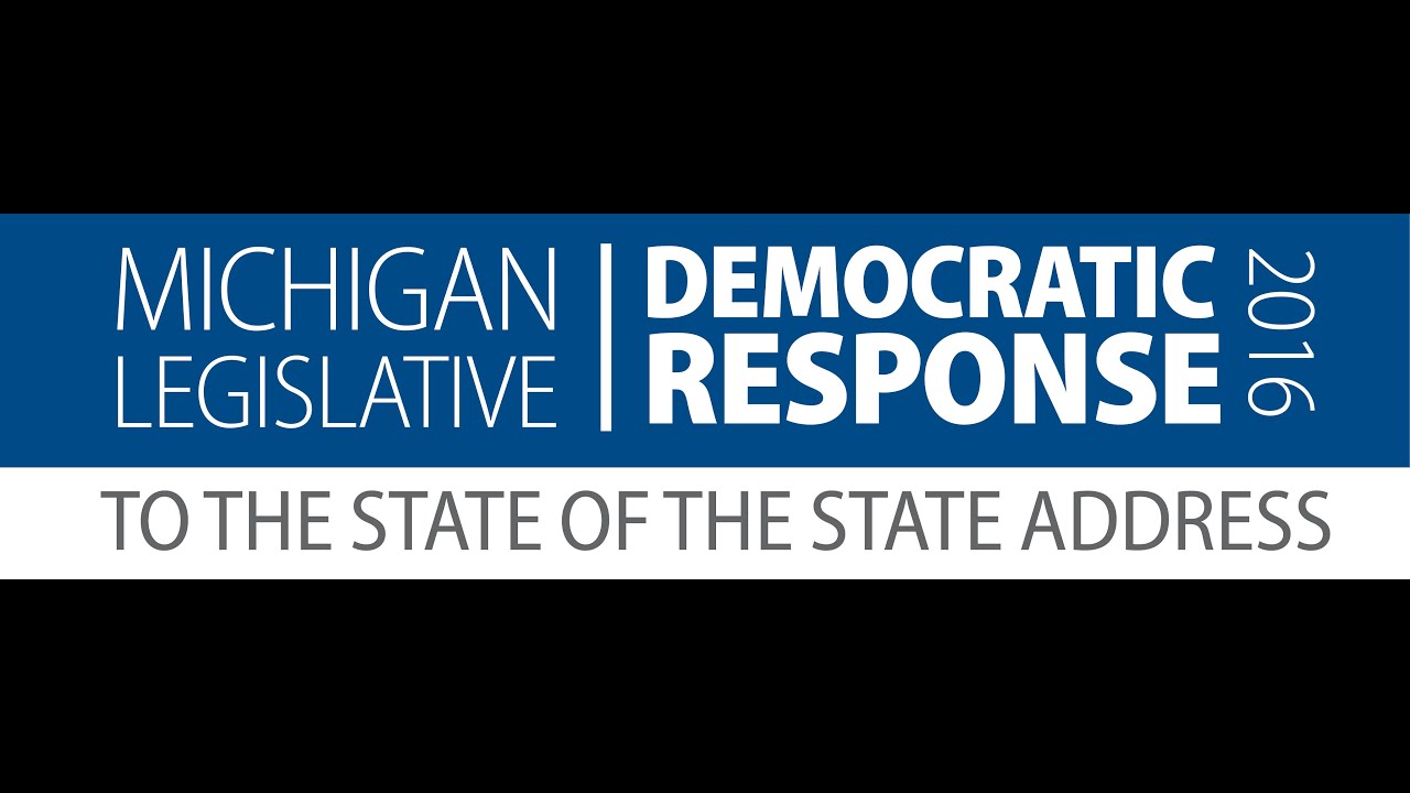 Rep. Fred Durhal III Responds to Snyder's State of the State Address