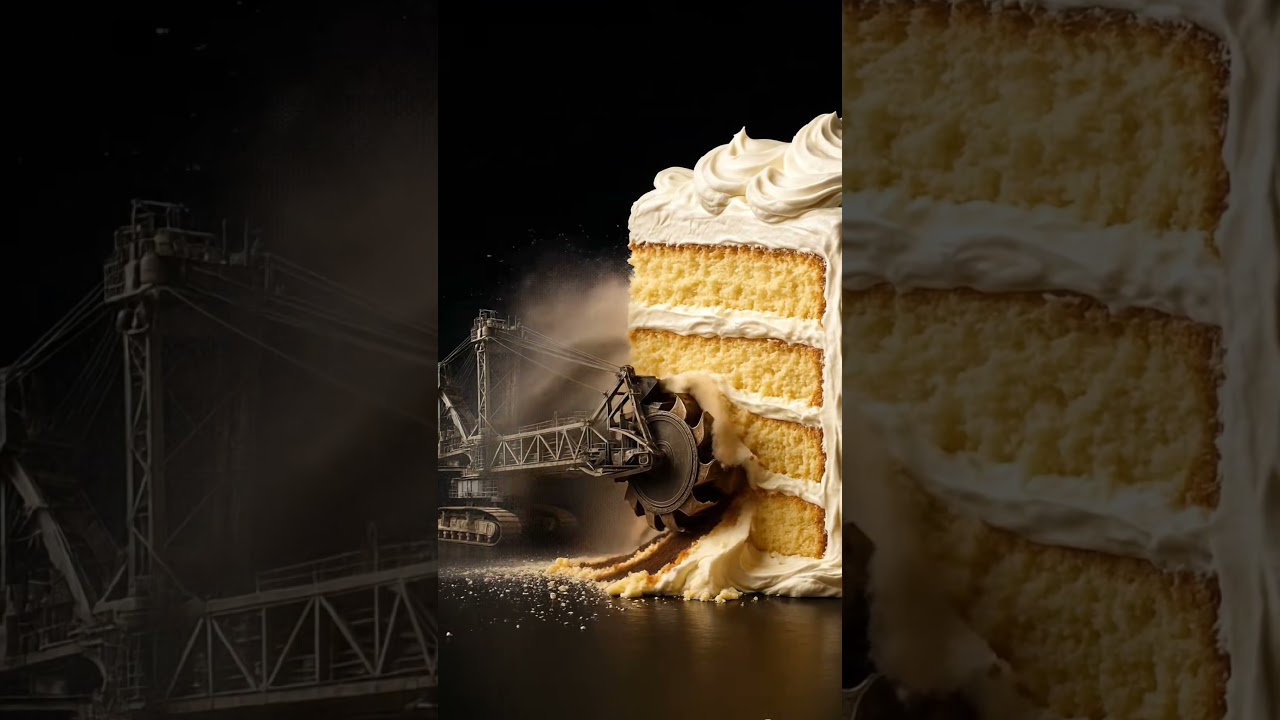 CẮT B&Aacute;NH KEM &ndash; PHI&Ecirc;N BẢN C&Ocirc;NG NH&Acirc;N T&Iacute; HON  #daubeptihon #minichef #MiniKitchen #TinyChef