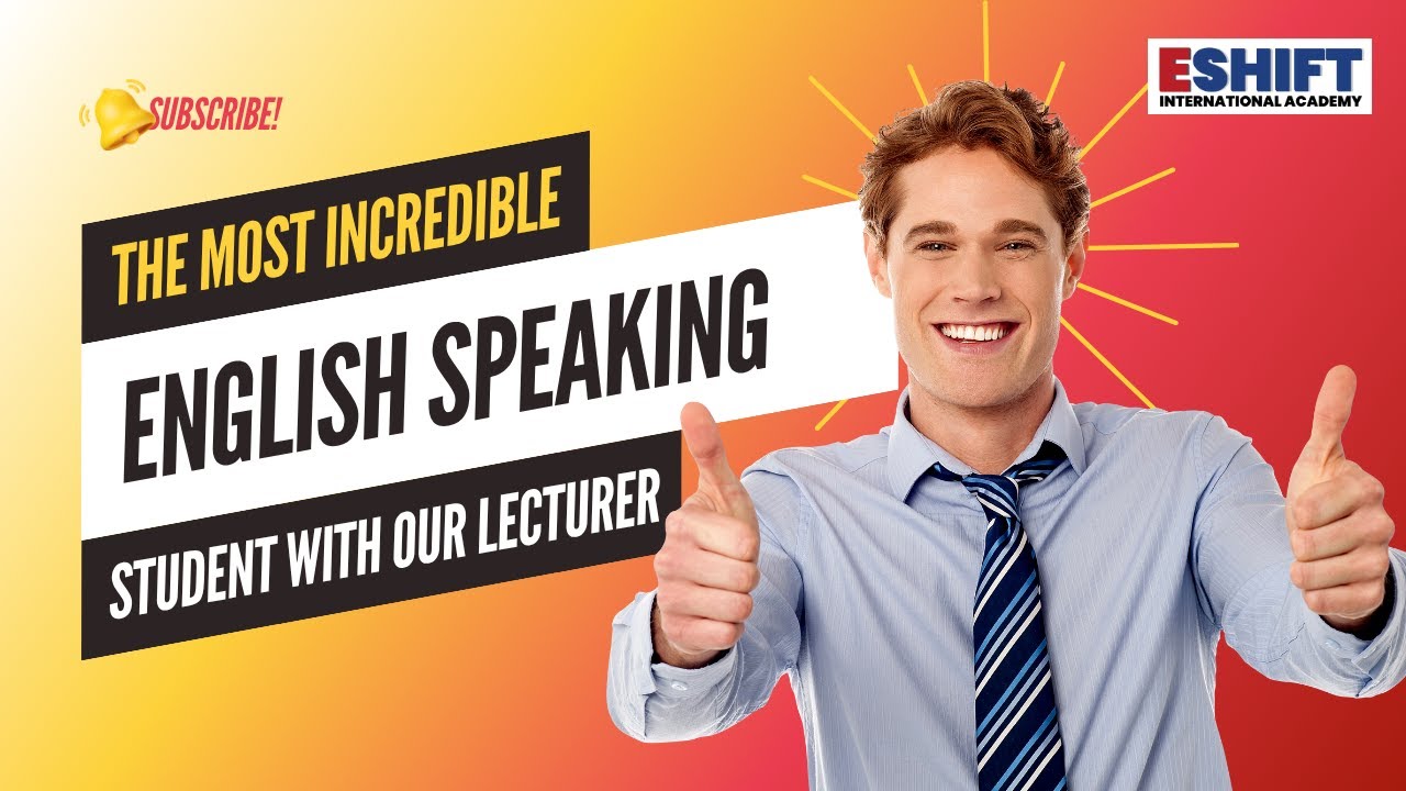 Hafsa's Incredible Speaking with the lecturer | Eshift International Academy