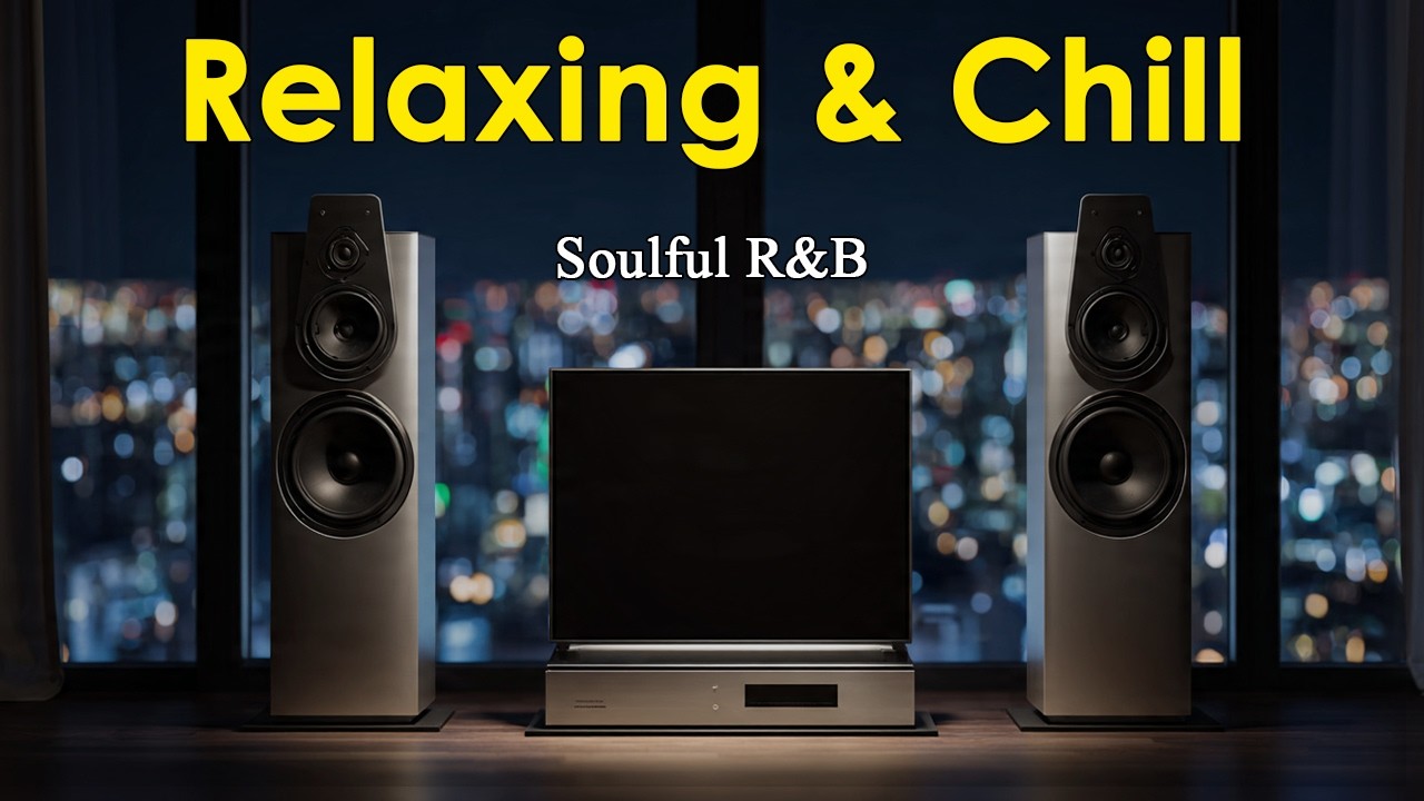 Relaxing & Chill x Soulful R&B - Relaxation Warm Cafe Ambience for Study, Chill & Focus