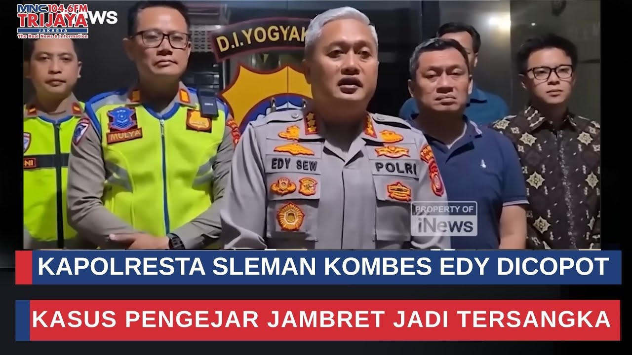 Tegas, Kapolresta Sleman Dicopot Buntut Korban Penjambretan Ditersangkakan | Trijaya Update