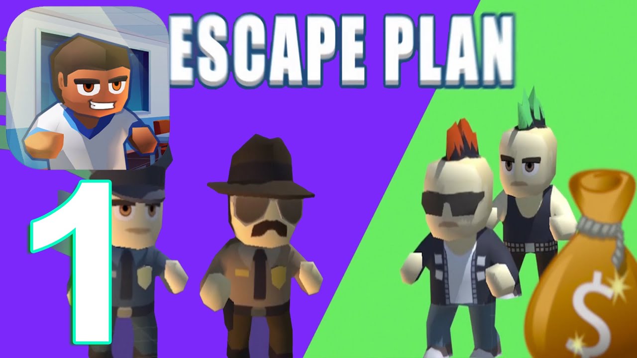Escape Plan X Gameplay Walkthrough Part 1 (IOS/Android)
