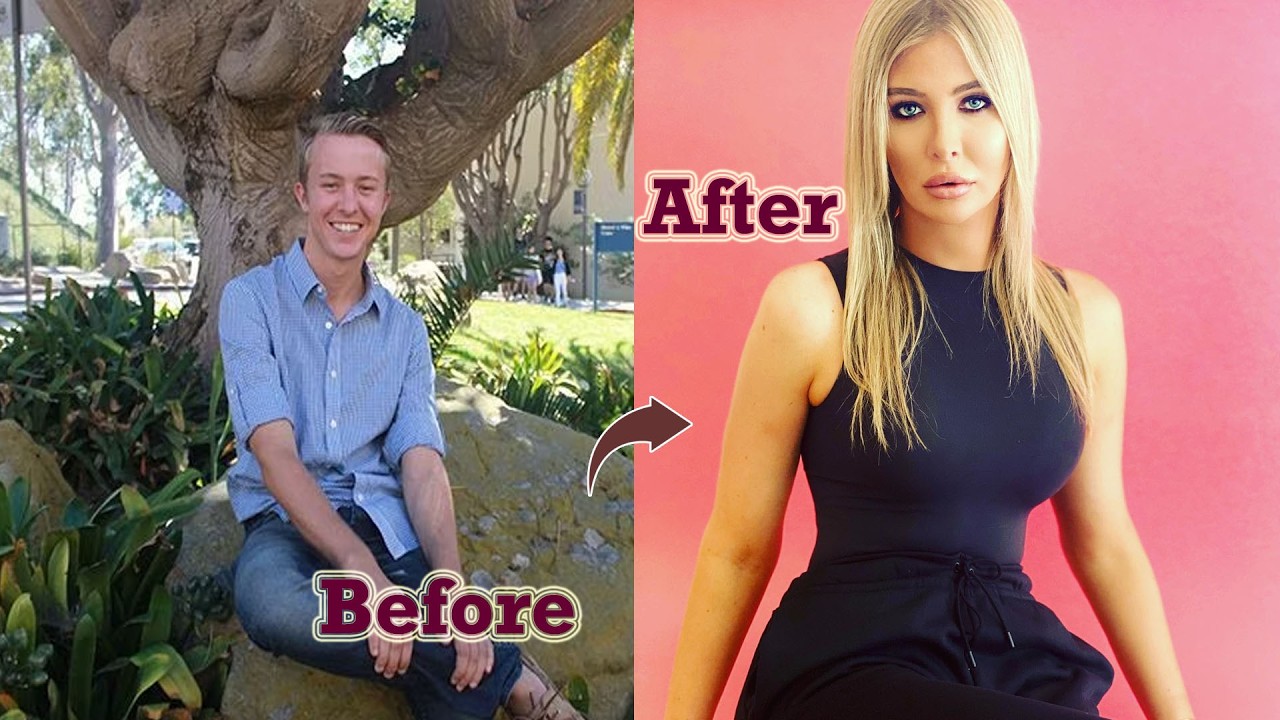 Inspired by Caitlyn Jenner, the handsome Scott transformed into the gorgeous Sophia.