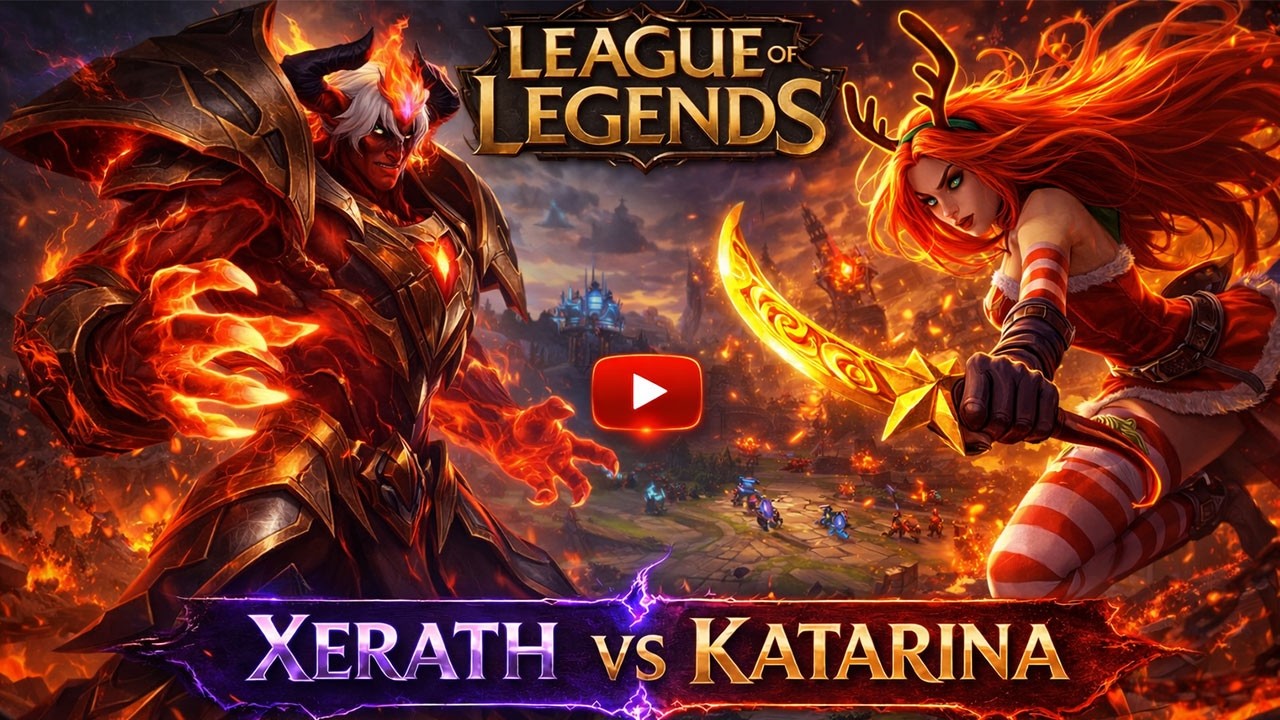 One Reset and It’s Over | Xerath vs Katarina
