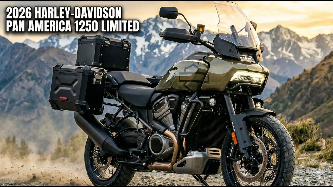 Harley Davidson Pan America 1250 Limited; The Ultimate Expedition Ready ADV Motorcycle for 2026