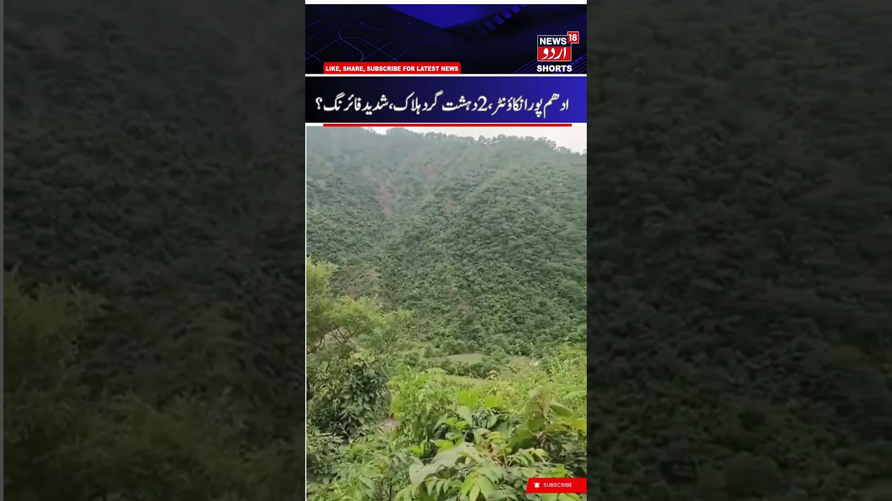 Encounter in Maljata Udhampur, 2 Terrorists Killed, 1 More Trapped | Arms Recovered | News18 Urdu