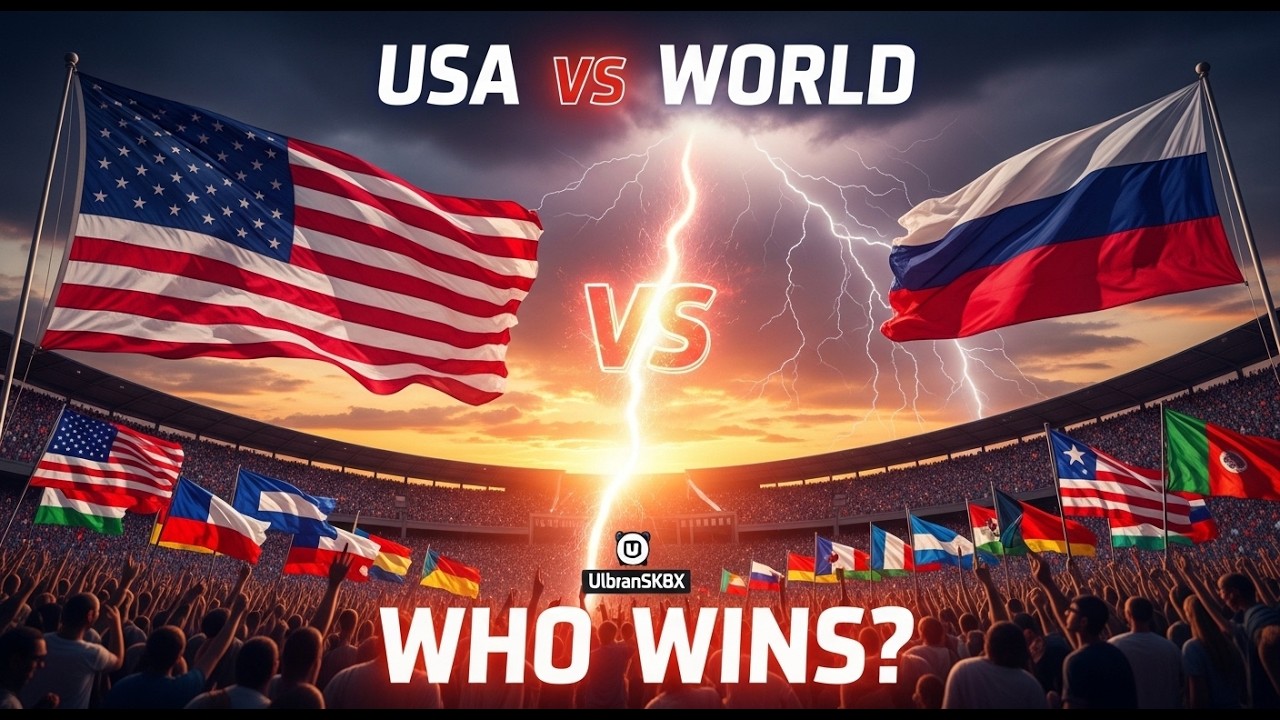 Epic Flag Clash: 13 Countries Battle – Which Country Will Win? 🌍🔥 | Live Flag Battle Game #urbansk8x
