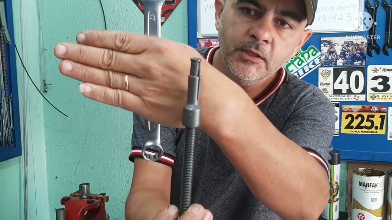 Como Sacar Rolamento FreeHub com o Extrator.