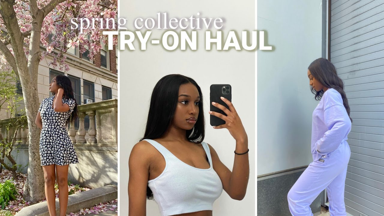 H&M SPRING TRY-ON CLOTHING HAUL 2021!