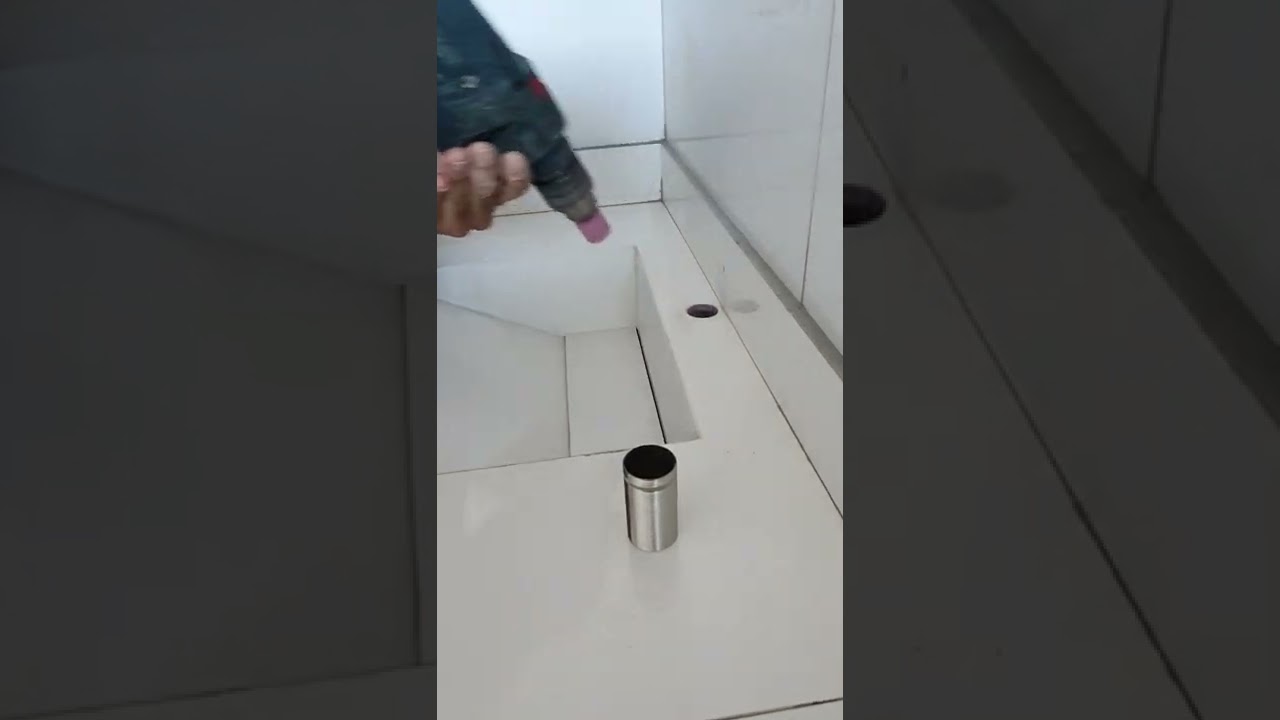 COMO AUMENTAR FURO EM PORCELANATO FÁCIL E BARATO
