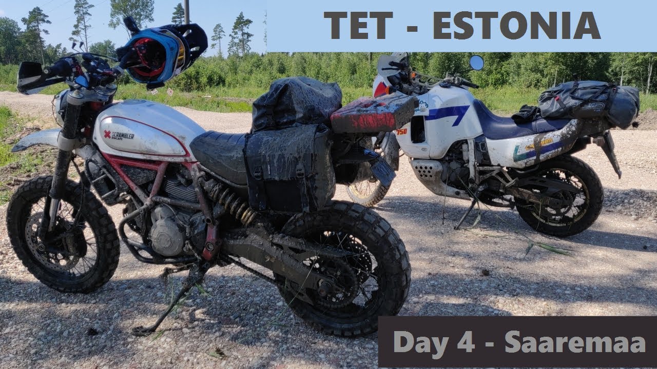 TET Estonia - 2021 - Saaremaa - Day 4 -  #DucatiScrambler #AfricaTwin