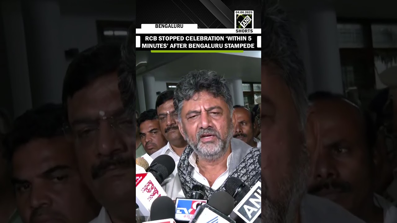 RCB stopped celebration &lsquo;within 5 minutes&rsquo; after Bengaluru stampede: Karnataka DyCM