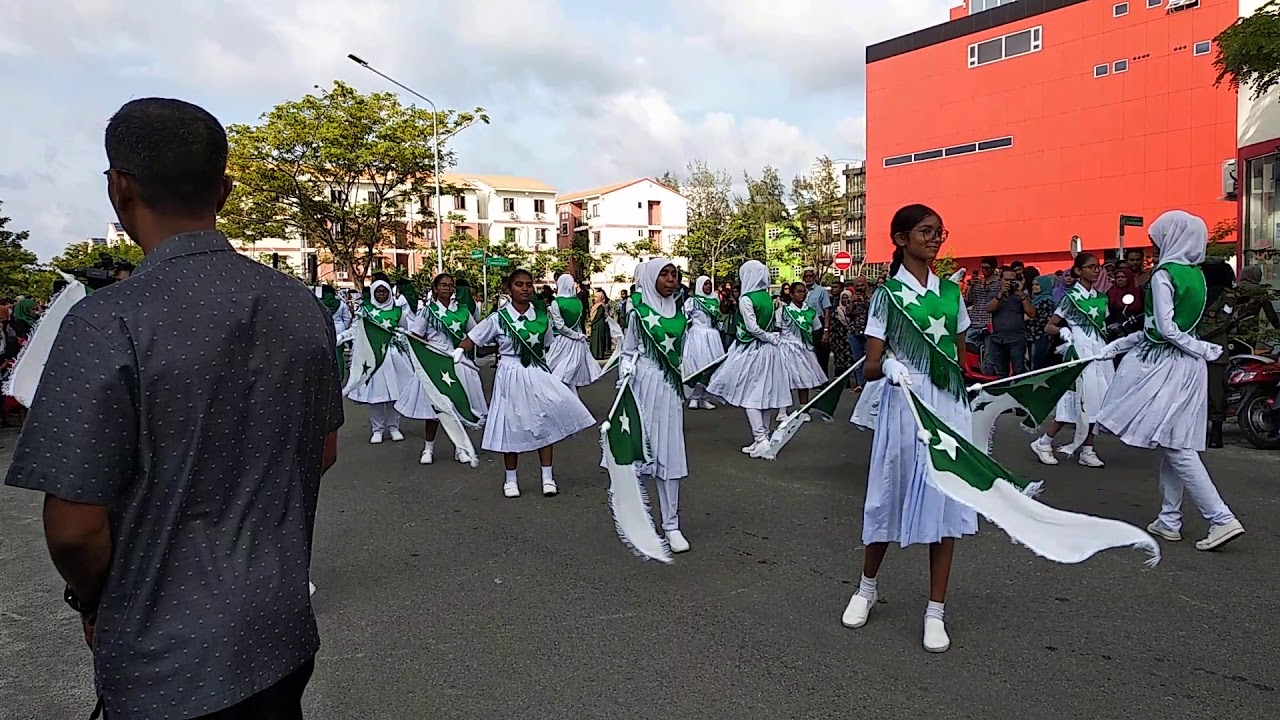 Aminiya School 75th parade @ Hulumale'