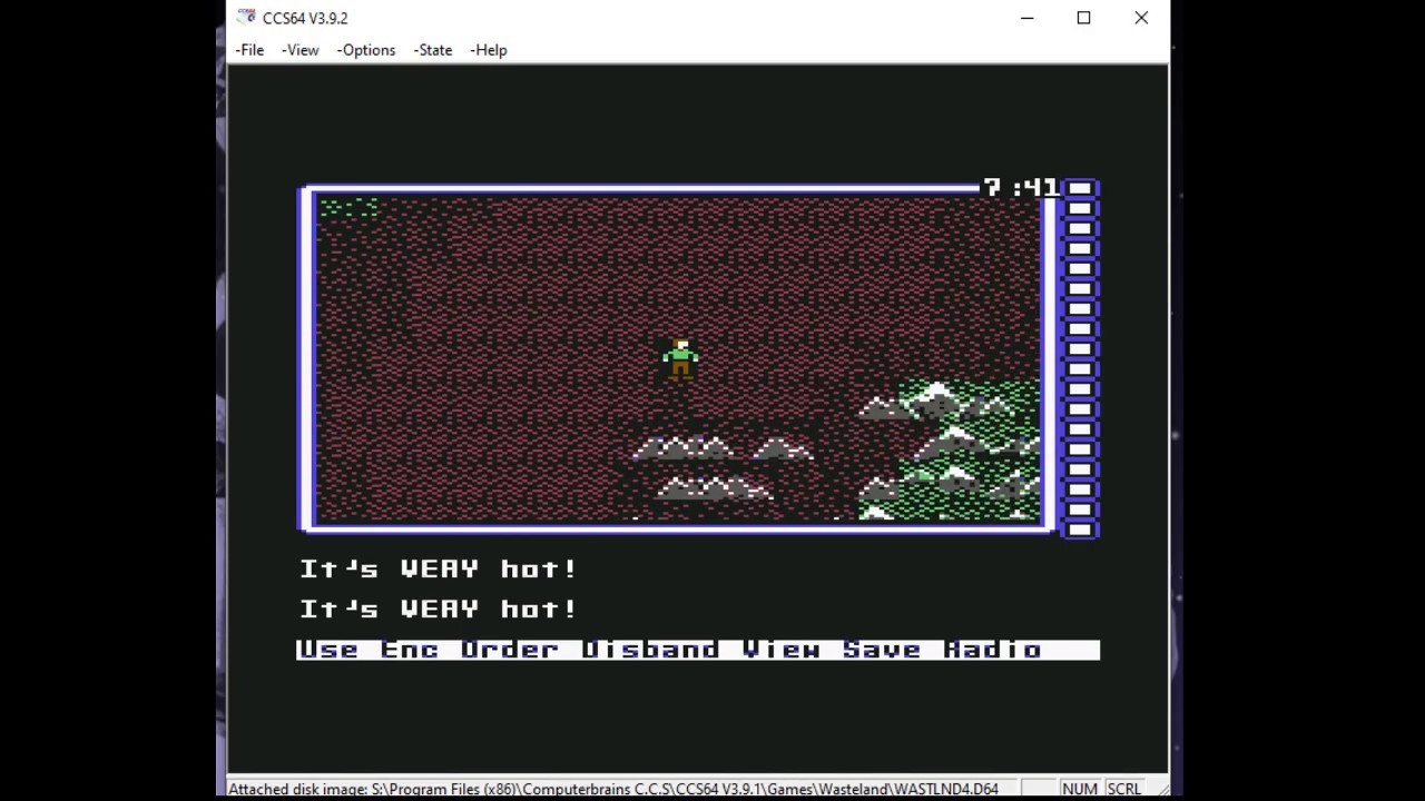 Wasteland on C64 (And minor channel news)